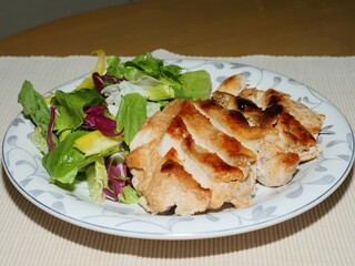 鶏むね肉のソテー