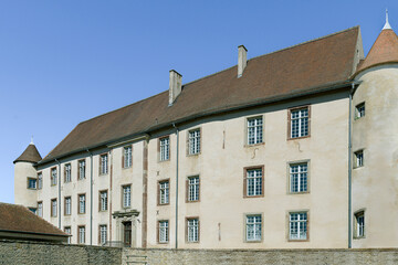 Château de Fénétrange construction au XIV eme siècle