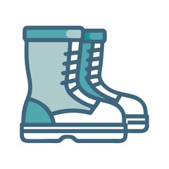 Boots Icon Vector Design