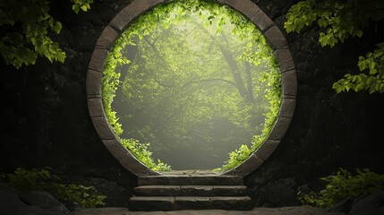 Obraz premium Nature Ancient Portals