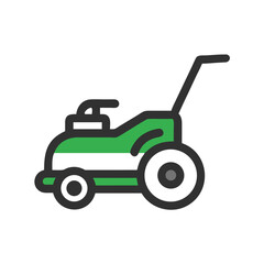Fototapeta premium lawn-mower-icon