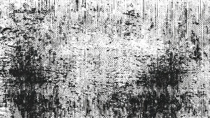 Fototapeta premium Metal Scratch Texture Stock Image In Black Background, Distressed grunge paper overlay texture with dust. Worn urban dust effect background