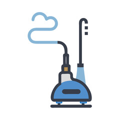 Steam Cleaner Icon Vector