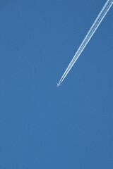 airplane in the sky
