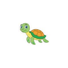 funny turtle cartoon