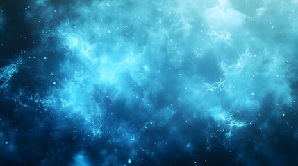 Captivating Mist Abstract Backdrop with Swirling Blue Hues