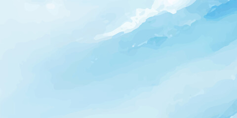 Fototapeta premium Soft Blue and White Abstract Watercolor Ocean Wave Background – Gentle Sea-Inspired Texture Ideal for Luxury Branding, Elegant Wedding Designs, and Coastal-Themed Graphic Projects