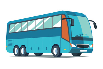 Sightseeing Tour Bus Vector Design