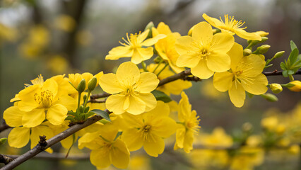 yellow daffodils in spring, Yellow flowers daffodils background