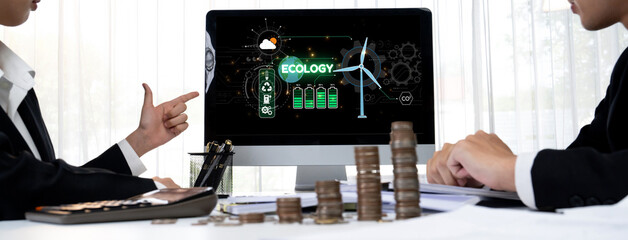 Computer Software Leading the Way in Green Business strategy and Sustainability, promoting...