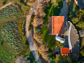 Faro de San Cristobal en Vilanova y Geltru, Barcelona, Cataluña