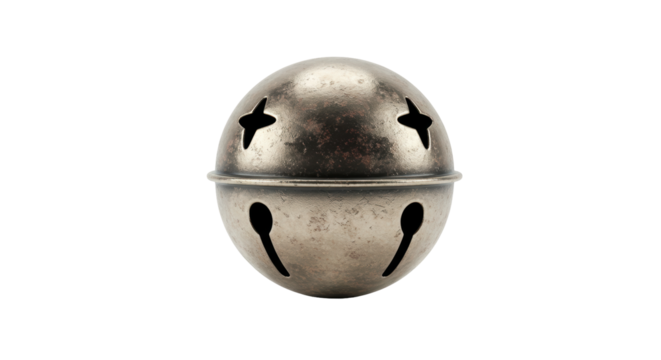 Isolated Jingle Bell