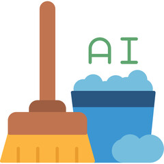 AI for Cleaning Icon