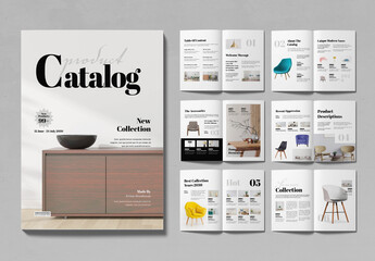 Catalog Brochure Template Layout