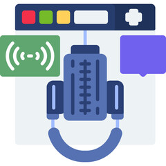 Podcasting Icon