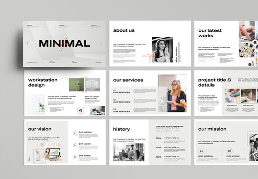 Minimal Presentation Template