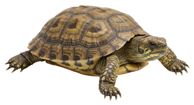 Isolated Tortoise