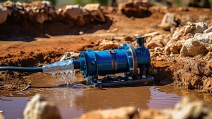 deep submersible water pump