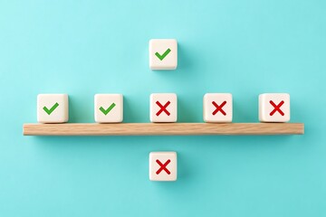 Obraz premium Check box