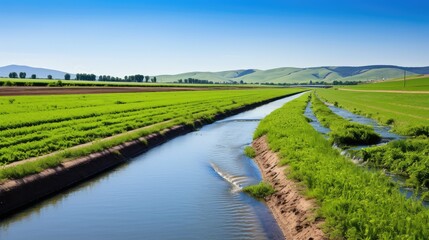 Fototapeta premium drainage water management