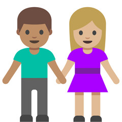 Couple Holding Hands (Light Skin)
