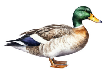 Obraz premium PNG Animal bird duck anseriformes.