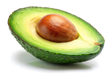 fresh slice of vegetable avocado image