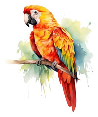 Obraz premium PNG Parrot animal bird creativity.