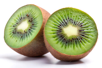 Fototapeta premium kiwi fruit on white background