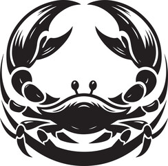 Crab Claws Logo Vector
