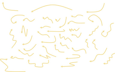 矢印のイラストセット	