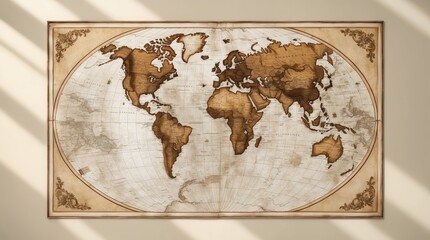 Antique World Map