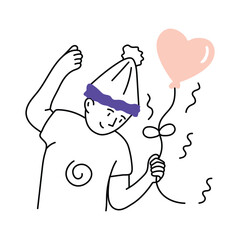 Enjoy vector colored minimal illustration. EPS 10 file