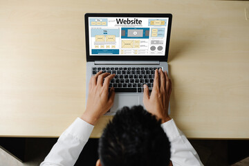 Website design software provide snugly template for online retail business and e-commerce