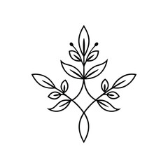 black and white floral background