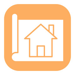 House Blueprint Icon