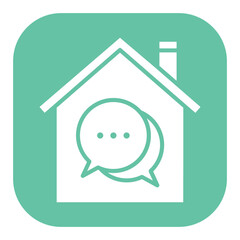 House Chat Icon