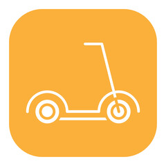 Kick Scooter Icon