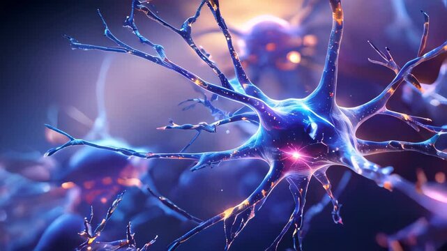 Explore the intricate world of neurons and their connections in the brain