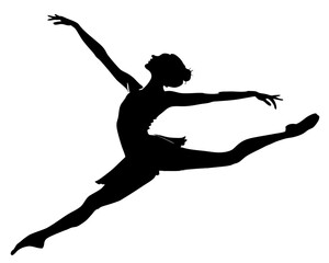 Dancer Vector Silhouettes & SVG Icon, Dancer Icon Vector