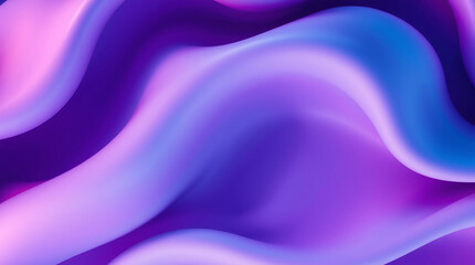Obraz premium Curves of lavender and sky blue dance across a softly lit canvas in an abstract expression of motion.