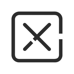  Detailed Close Action Icon