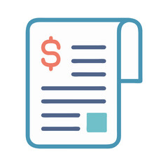 Invoice Flat Icon