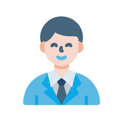  Manager Flat Vector Icon