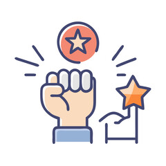  Motivation Flat Icon