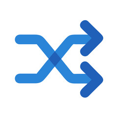  Dynamic Shuffle Action Icon