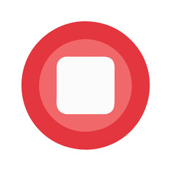 Creative Stop Flat Icon