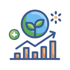  Sustainable Growth Icon