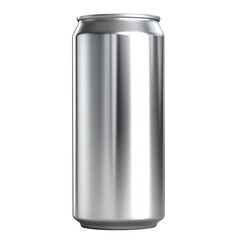 aluminum can isolated on white