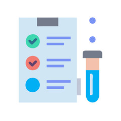  Stylish Testing Flat Icon